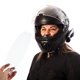 thumbnail image 5 of Película antivaho para casco de motocicleta, ajuste universal, viseras transparentes resistentes a la niebla, inserto de lente para casco de motocicleta, 5 of 7