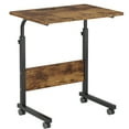 thumbnail image 3 of Standing Computer Desk With Wheels, Removable Side Desk, Sit-stand Desk With Adjustable Height, Card Slot, 3 of 6