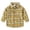 Yellow, variant on WXFAZCVU Boys Long Sleeve Flannel Plaid Shirt Button Down Shirts Soft and Comfortable Tops Size 3-4 Years