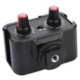 thumbnail image 4 of WSV2 2 Canales Micrófono Micrófono Adaptador De Audio Mixer Premium Ligero Ligero Portable Solución De Mezcla De Audio De Audio Para Cámaras DSLR Plástico Negro 7 X 4 X 5.8 Cm, 4 of 7