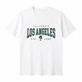 thumbnail image 5 of Los Angeles Graphic Tees for Men 2026 Summer Casual Short Sleeve Crewneck West Coast T Shirts Streetwear, 5 of 5