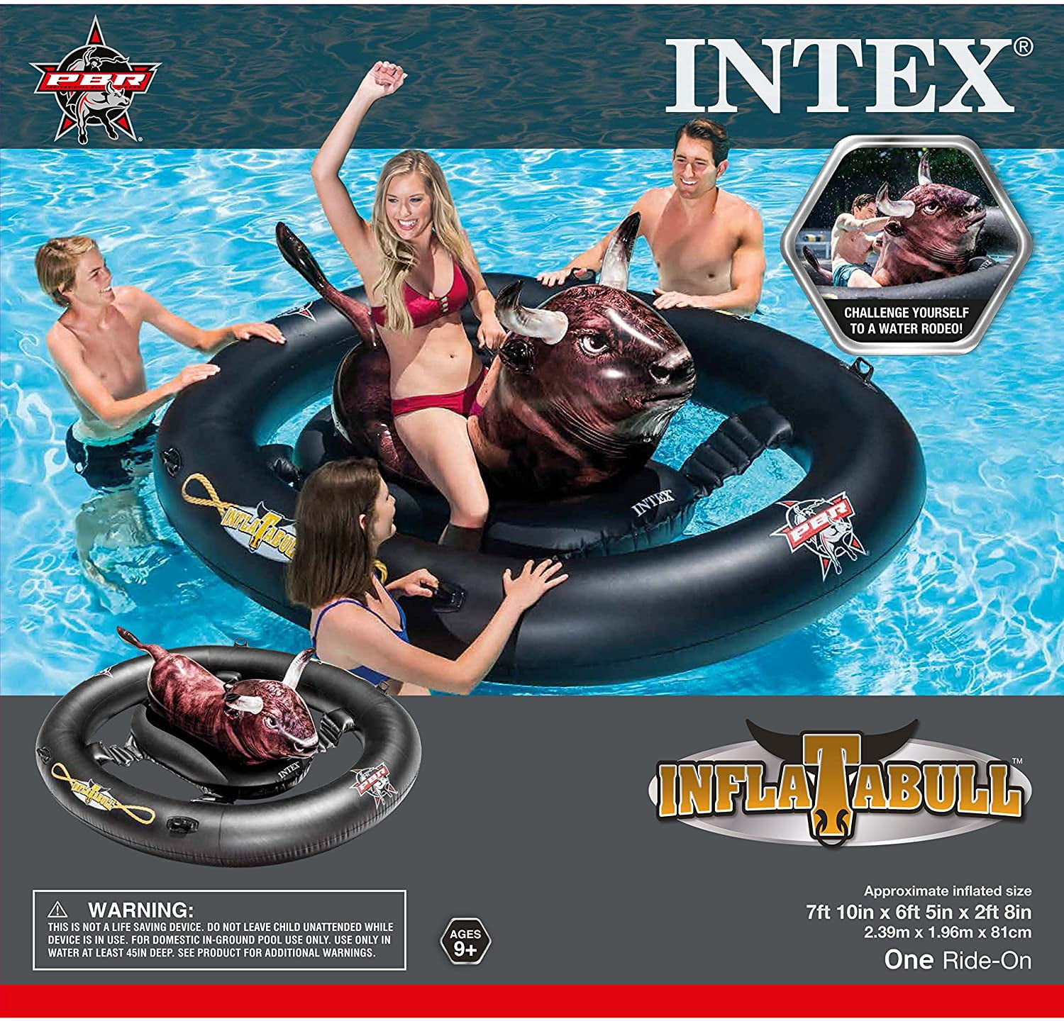 intex inflat a bull