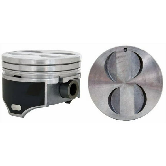 Set of 8 Flat Top Hypereutectic Pistons for 96-00 Ford 5.0L/302 Coated Skirt | Standard Size | 4.000in. Bore Diameter