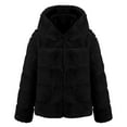 thumbnail image 4 of Abrigos Cálidos de Invierno Para Mujer Abrigo de Imitación Chaqueta de Imitación Peluda Cálida Ropa de Abrigo de Manga Larga Odeerbi ODB-6, 4 of 5