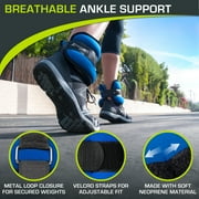ProsourceFit Ankle Weights Set of 2 with Adjustable Comfort Fit