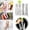White1, variant on Disposable Ice Pop Pouches with Zip Seals, 50-Pack Freezer Tubes with Funnel for Homemade Popsicles, Yogurt Sticks, Juice & Fruit Ice Candy