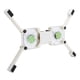 thumbnail image 3 of Enfriador De Radiador De PC, Cuatro Pies, 16 Piezas, Almohadillas Antideslizantes De Doble Cara, Almohadilla De Enfriamiento USB, Ventilador Enfriador Para Efectos De Disipación ANGGREK Blanco, 3 of 8