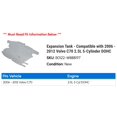thumbnail image 2 of Expansion Tank - Compatible with 2006 - 2012 Volvo C70 2.5L 5-Cylinder DOHC 2007 2008 2009 2010 2011, 2 of 2