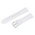 thumbnail image 3 of Uxcell Leather Watch Band 22mm Quick Release Genuine Leather Replacement Watch Straps for Men Women, White, 3 of 6