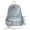 Blue, variant on Cute Aesthetic School Backpack, Solid Color Backpack with Zippered Side Pocket, Waterproof Bookbag for Middle School College (Blue)