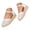 White, variant on Women Closed Toe Espadrilles Wedge Sandals Hollow Out Arch Support Walking Shoes Low Wedges Summer Dress Sandal Size 9 Gold