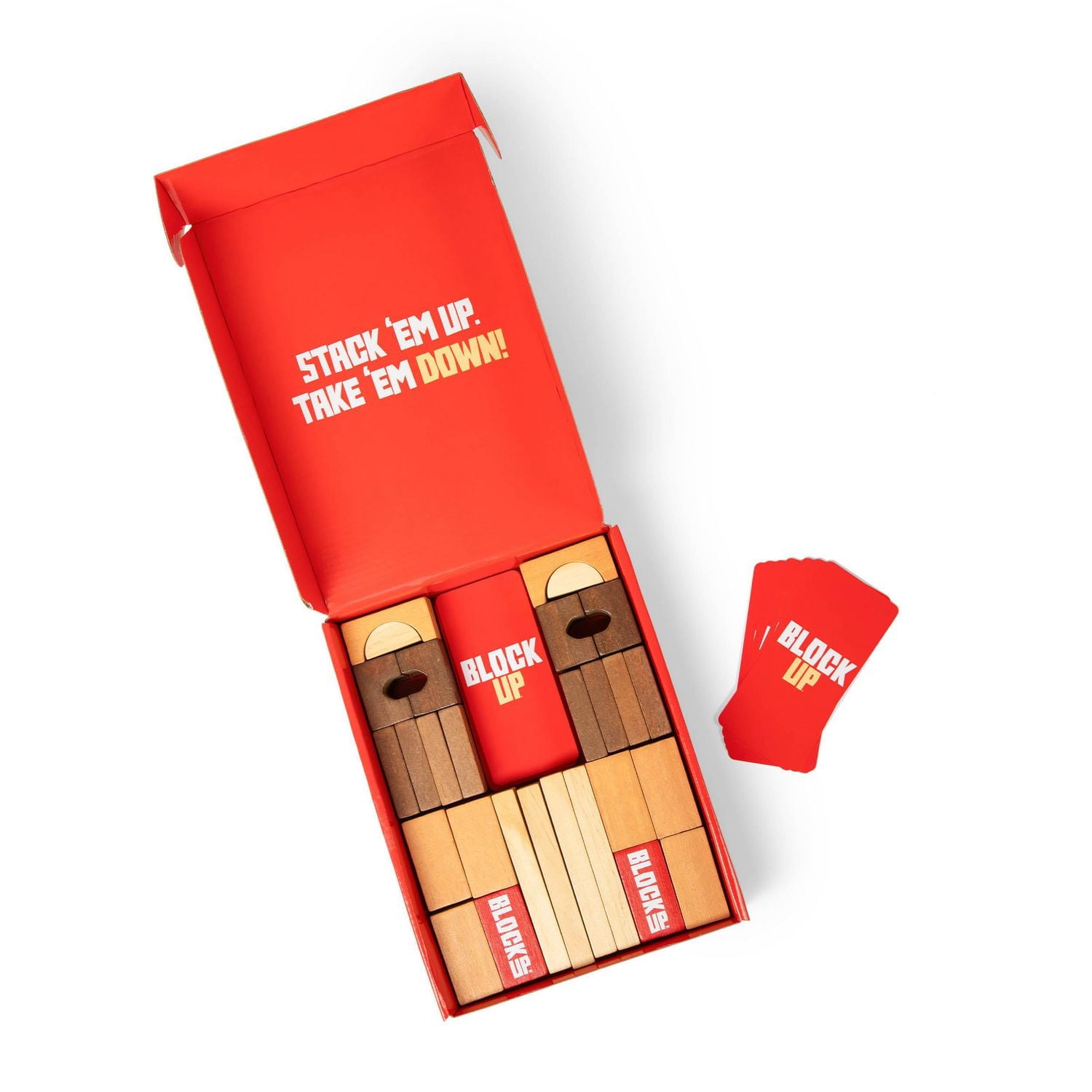 Block Up - Jeu d'empilement stratégique face à face pour les familles et les enfants 8+