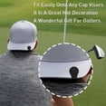 thumbnail image 4 of Golf Hat Clip Silicone Holder Value 2 5 Pack, Strong Magnetic Ball Marker Attach to Pocket Hats Cap Belt Edge Gifts for Golfers Men Women Kids, 4 of 6