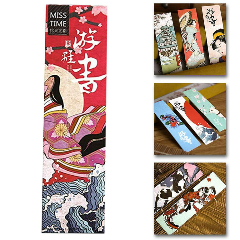 2pcs Marque-page Vintage De Style Japonais, Étiquette De Livre En Papier,  Rétro Kawaii, Pour Étudiants, Maté - Cdiscount Beaux-Arts et Loisirs  créatifs