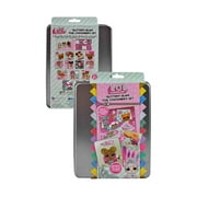 MEGA ENTERTAINMENT LOL Surprise Glittery Glam Stationery Set (52pc Set) Novelty Character Arts and Crafts