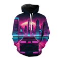 thumbnail image 3 of 2023 Nuevas sudaderas deportivas de moda para hombre, sudaderas con capucha con estampado de autos deportivos en 3D, bolsillos, abrigo, sudadera holgada, suéteres con capucha de manga larga, 3 of 5