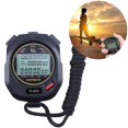 thumbnail image 1 of Stopwatch R 3 Raw 10/30/100 Lap Split Memory With Digital Lar Screen For Stopwatches Sports Game R Count Up Down Re, 1 of 5