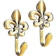 thumbnail image 1 of Ganchos para cortina de pared de 2 piezas hechos de artesanía de grabado de metal vintage, 1 of 5