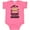 Hot Pink, variant on Inktastic Monkey I Love Hanging out with My Grammy Boys or Girls Baby Bodysuit