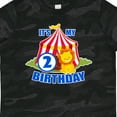 thumbnail image 4 of Inktastic Its My Birthday Circus Tent with Lion 2 Years Old Boys or Girls Toddler T-Shirt, 4 of 5