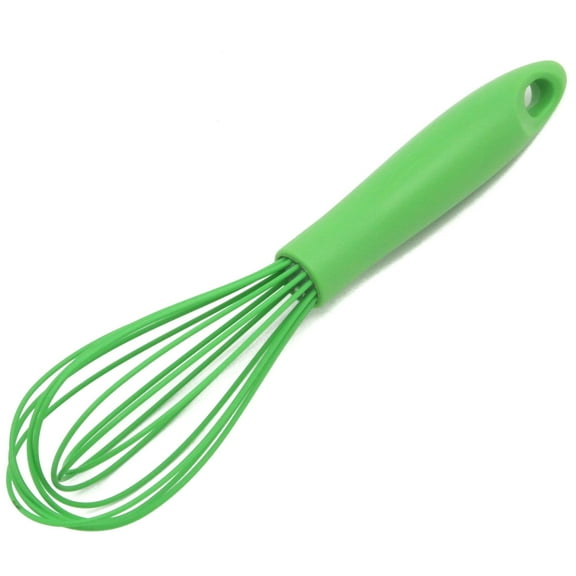 Chef Craft Premium Silicone Wire Cooking Whisk, 10.5 inch, Green