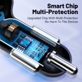 thumbnail image 4 of Cargador De Coche Cargador de coche de 20 W Adaptador de cargador de 5 puertos 5 V 3.1A Carga rápida para iPhone Samsung Sywqhk Accesorios para autos y motos, 4 of 6