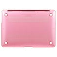 thumbnail image 5 of Mosiso Plastic Hard Case with Keyboard Cover with Screen Protector for MacBook Air 13 Inch (Models: A1369 and A1466), Crystal Pink, 5 of 5