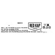 Red Kap Mens Slash Pocket Quilt-Lined Insulated Mechanics Work Shop Jacket - Black - Medium