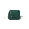 thumbnail image 3 of Bolsa Mini de hombro de cuero PU para mujer de mensajero cruzados con cadena con solapa JShteea Para Estrenar, 3 of 8