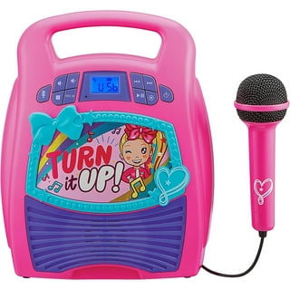 Ledeez Wireless Bluetooth LED Karaoke Microphone Set of 2, Pink 