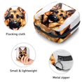 thumbnail image 3 of Collie Sanitary Napkin Storage Bag Makeup Pouch for Purse, Small Sanitary Napkin Disposal Bags, in Velvet, Sponge, Oxford Fabric, 4.7x6.6x6.6 in, 3 of 6