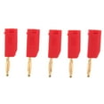 thumbnail image 2 of 5Pieces Banana Speaker Wire Cable Connectors 2mm - red, 2 of 7