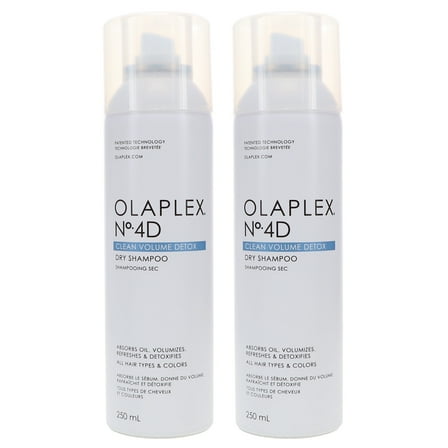 Olaplex No. 4D Clean Volume Detox Dry Shampoo 8.45 oz 2 Pack