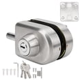 thumbnail image 2 of Cerradura de puerta corrediza de empuje Jadeshay Acero Inoxidable 10-12 mm 80 x 56 mm, 2 of 8