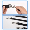 moobody Adjustable Leash Nylon Dog Triple Head Leash Set