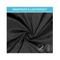 thumbnail image 4 of Little Donkey Andy Men's Packable Lightweight Hooded Jacket Windproof Windbreaker with Recycled Insulation Black S, 4 of 7