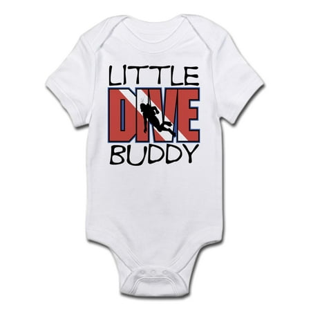 

CafePress - Little Dive Buddy Infant Bodysuit - Baby Light Bodysuit