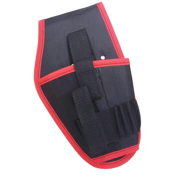 Riñonera Bolsa de Herramientas Roja / Azul, 6 Compartimentos Hecha de Dacron de rojo Sunnimix Almacenamiento de portaherramientas eléctrico