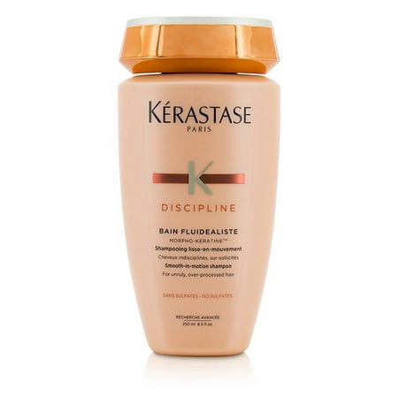 Discipline Bain Fluidealiste Smooth-In-Motion Sulfate Free Shampoo - For Unruly, Over-Processed
