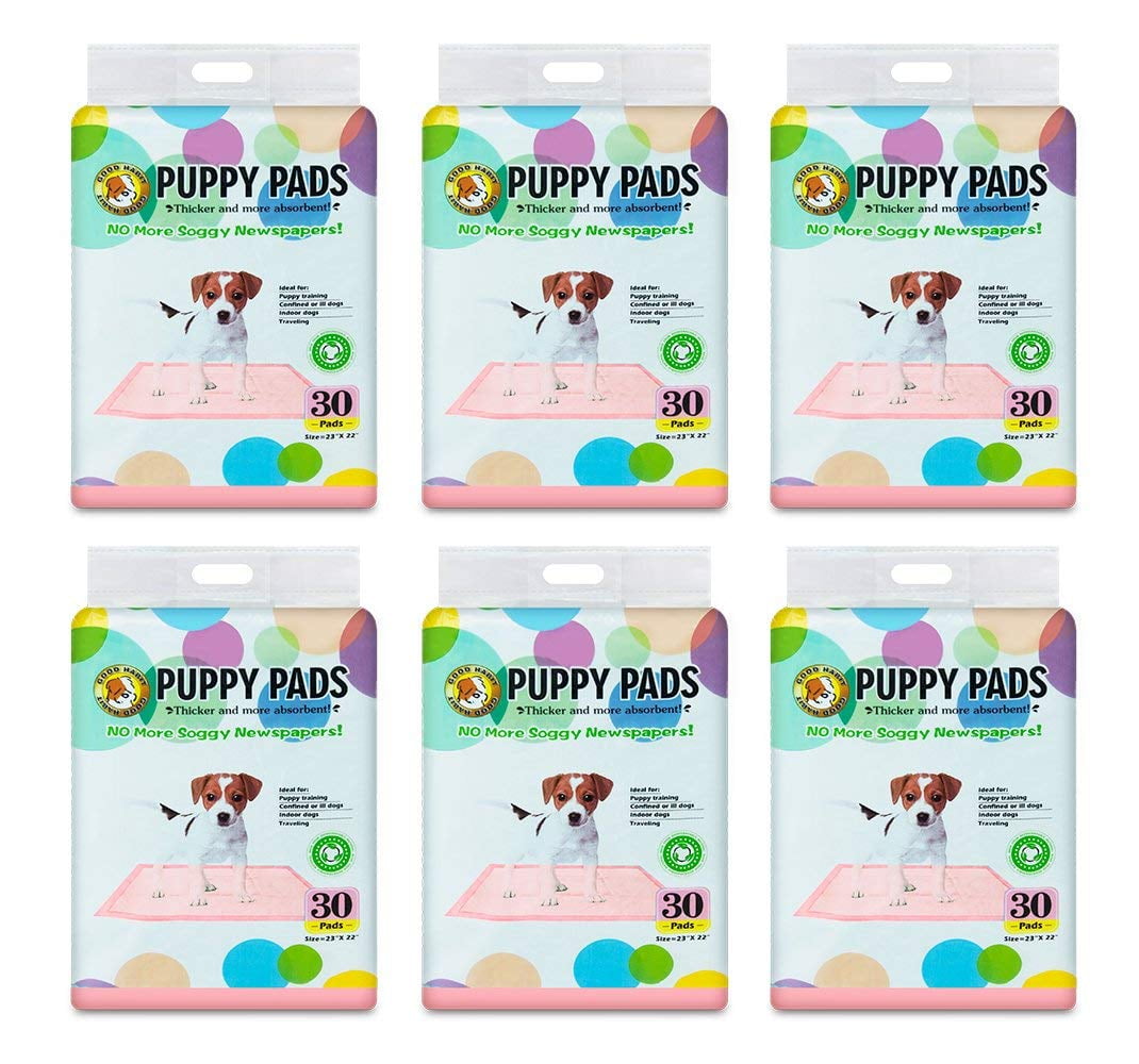 pink puppy pads