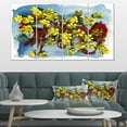 thumbnail image 1 of Lettrage et Fleurs Jaunes de Printemps - Impression sur Toile d'Art Floral, 1 of 4