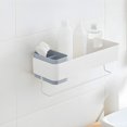 thumbnail image 1 of Estante de baño Fiudx Organizador sin perforaciones montado en la pared, 1 of 6
