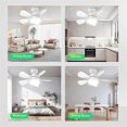 thumbnail image 5 of Socket Ceiling Fans with Lights and Remote - Socket Fan Light with Dimmable Led Light Bulb,Screw in, 5 of 5