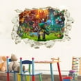 thumbnail image 2 of Minecraft wall decals living room kids room decoration PVC stickers, 2 of 5