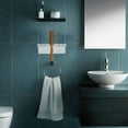 thumbnail image 4 of unbranded Soporte Transparente Para Y De Cabello Con Montaje En Pared Sin Daños, 4 of 8