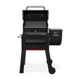 thumbnail image 6 of Weber Smoque Pellet Grill, 22 Inch Wood Fired Pellet Smoker with Wifi Capability, Black, 6 of 14