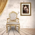 thumbnail image 3 of Renoir, Pierre-Auguste 11x14 Gold Ornate Wood Framed with Double Matting Museum Art Print Titled - The First Step, 3 of 4