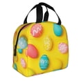 thumbnail image 2 of Disketp Easter eggs (2) for Insulated Lunch Bag for Women and Men, Perfect for Work, Hiking, Picnic, 2 of 8