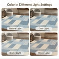 thumbnail image 7 of ODIKA 8'x10' Washable Area Rug Non-Shedding, Easy Care, With Striped Modern Mosaic Color Field Design Abstract Colorblock Refined for King Size Bedroom Under Bed, Master Suite, 7 of 7