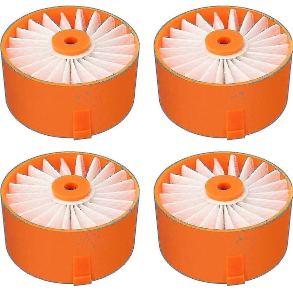 Pack Of 4 Replacement Filters - Compatible With Black+decker Powerseries Extreme Cordless Stick Vacu